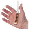 Case Cutlery Mini Copperlock Folding Knife Antique Bone 3.63"