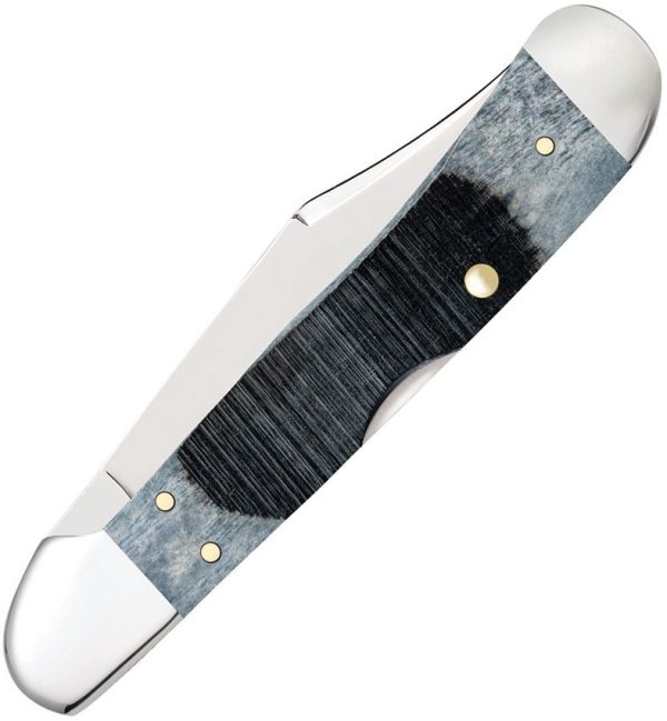 Case Cutlery Copperlock Gray Sawcut Locking Folding Knife