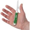 Case Cutlery Mini Trapper Green Synthetic Handle Folding