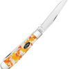 Case Cutlery Trapper Candy Corn Kirinite Folding Knife