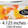 Case Cutlery Trapper Candy Corn Kirinite Folding Knife