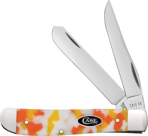 Case Cutlery Mini Trapper Candy Corn Kirinite Handle