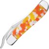 Case Cutlery Russlock Candy Corn Kirinite One-Hand Open