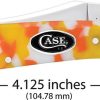 Case Cutlery Russlock Candy Corn Kirinite One-Hand Open