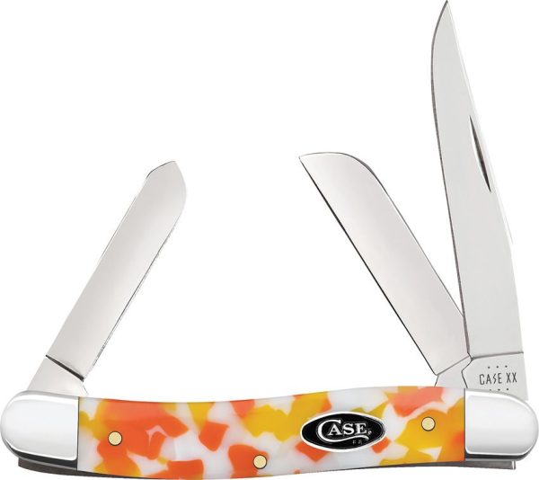 Case Cutlery Med Stockman Candy Corn Kirinite