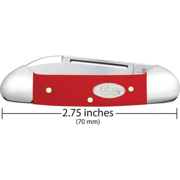 Case Cutlery Baby Butterbean Red Synthetic