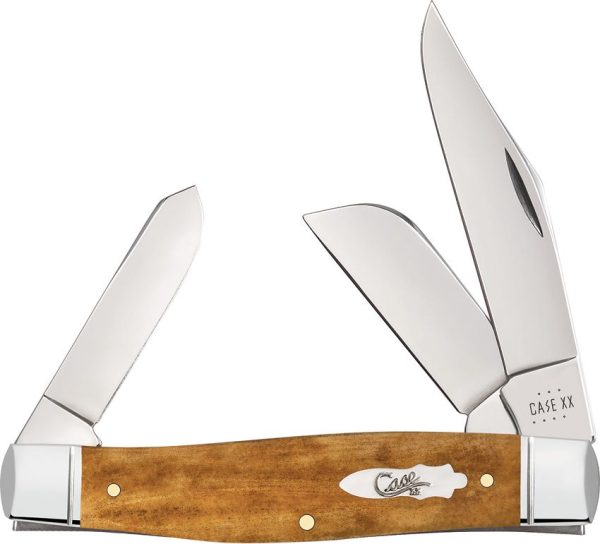 Case Cutlery Lg Stockman Antique Bone Handle