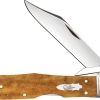 Case Cutlery Cheetah Cub Lockback Antique Bone