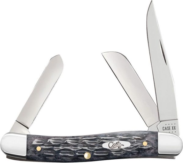 Case Cutlery Stockman Crandall Gray Three-Blade