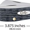 Case Sowbelly Gray Pocket Worn Carbon Steel Folding Knife