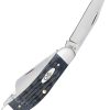 Case Sowbelly Gray Pocket Worn Carbon Steel Folding Knife