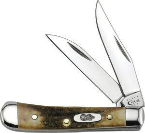Case Tiny Trapper Stag Stainless Folding Knife