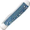 Case Cutlery Mini Trapper Blue Sycamore Folding Knife