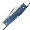 Case Cutlery Stockman Blue Sycamore Stainless Steel