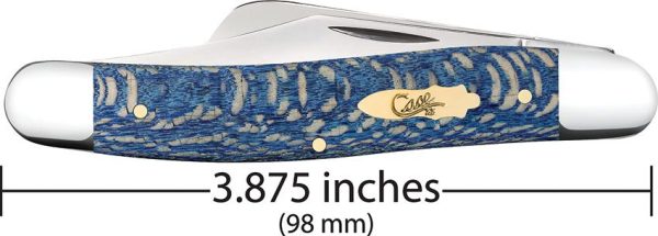 Case Cutlery Stockman Blue Sycamore Stainless Steel