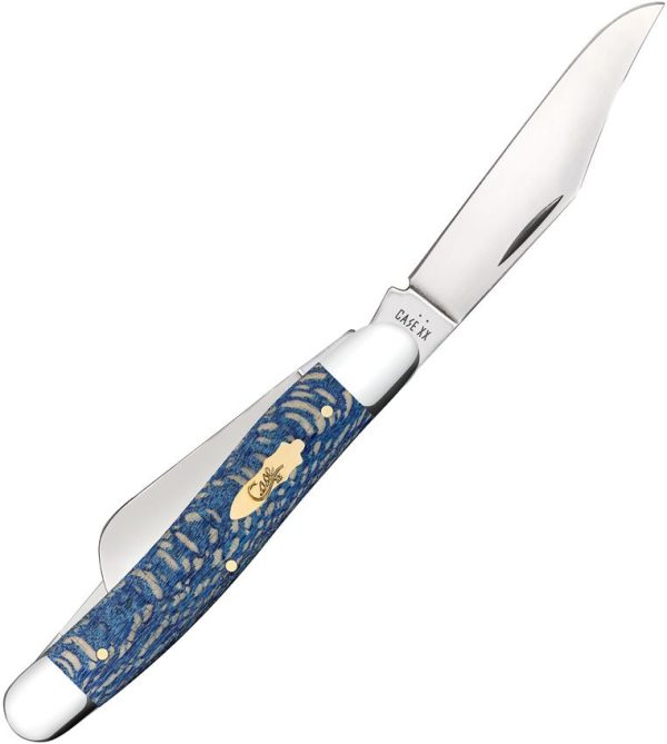 Case Cutlery Stockman Blue Sycamore Stainless Steel