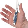 Case Cutlery Stockman Blue Sycamore Stainless Steel