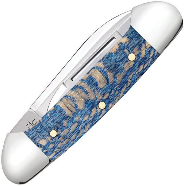 Case Cutlery Baby Butterbean Blue Sycamore Knife