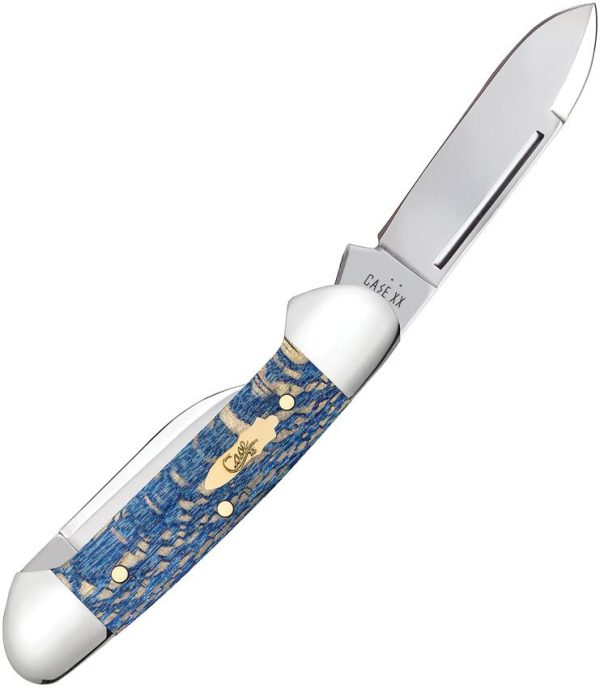 Case Cutlery Baby Butterbean Blue Sycamore Knife