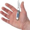 Case Cutlery Baby Butterbean Blue Sycamore Knife