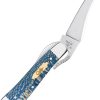 Case Cutlery Russlock Blue Sycamore One-Hand Open
