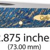 Case Cutlery Baby Doc Blue Sycamore Folding Knife