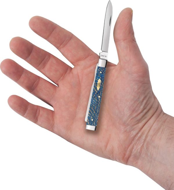 Case Cutlery Baby Doc Blue Sycamore Folding Knife