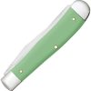 Case Cutlery Trapper Mint Green Synthetic Folding Knife