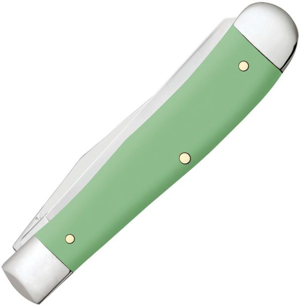 Case Cutlery Trapper Mint Green Synthetic Folding Knife