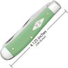 Case Cutlery Trapper Mint Green Synthetic Folding Knife