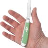 Case Cutlery Trapper Mint Green Synthetic Folding Knife