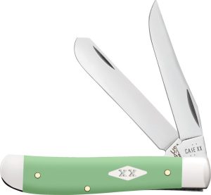 Case Cutlery Mini Trapper Mint Green Synthetic Knife