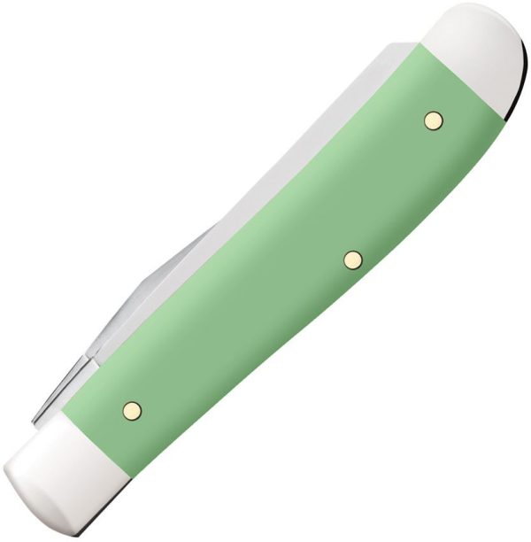 Case Cutlery Mini Trapper Mint Green Synthetic Knife