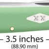 Case Cutlery Mini Trapper Mint Green Synthetic Knife