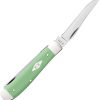 Case Cutlery Mini Trapper Mint Green Synthetic Knife