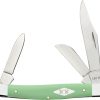 Case Cutlery Med Stockman Mint Green Synthetic Knife