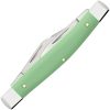 Case Cutlery Med Stockman Mint Green Synthetic Knife