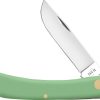 Case Cutlery Sod Buster Jr Mint Green Folding Knife