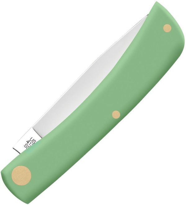 Case Cutlery Sod Buster Jr Mint Green Folding Knife
