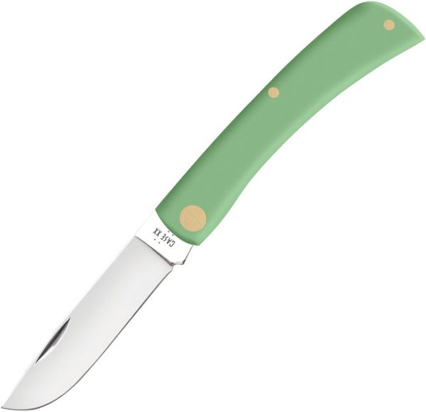 Case Cutlery Sod Buster Jr Mint Green Folding Knife