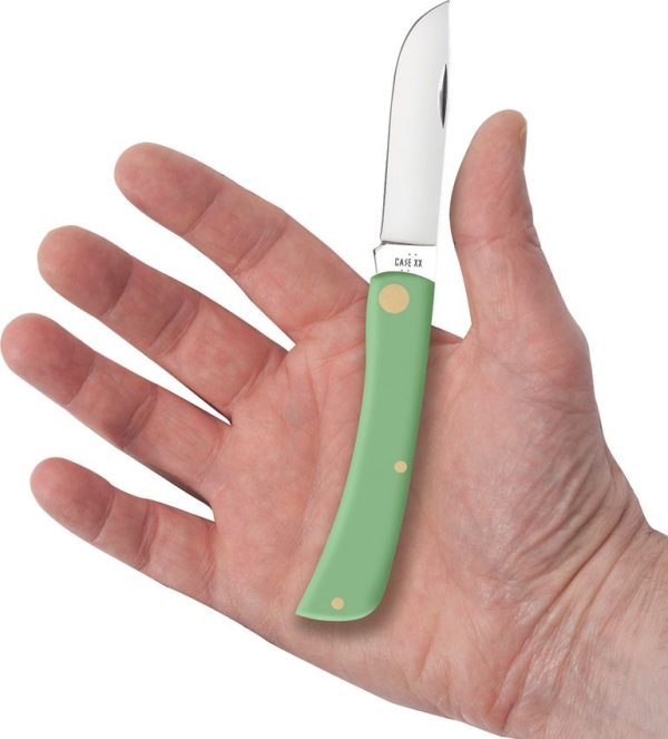 Case Cutlery Sod Buster Jr Mint Green Folding Knife