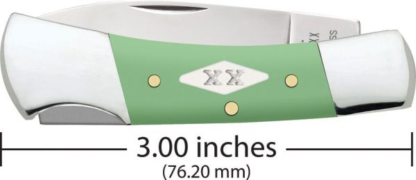 Case Cutlery Lockback Mint Green Synthetic Knife