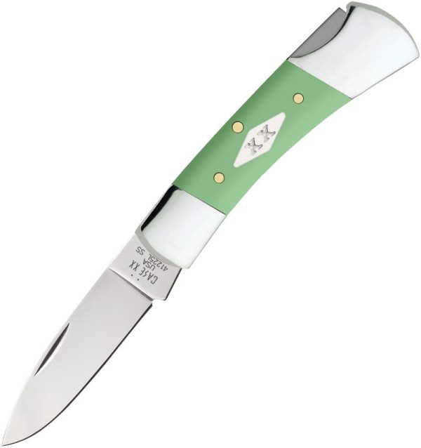 Case Cutlery Lockback Mint Green Synthetic Knife