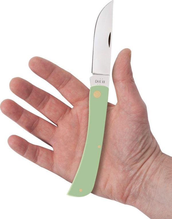 Case Cutlery Sod Buster Mint Green Folding Knife