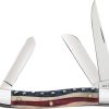CA64136.jpg Case Cutlery 6318 SS Star Spangled Banner Folding Knife