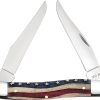 Case Cutlery Muskrat Patriotic Dual Blade