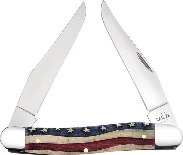 Case Cutlery Muskrat Patriotic Dual Blade