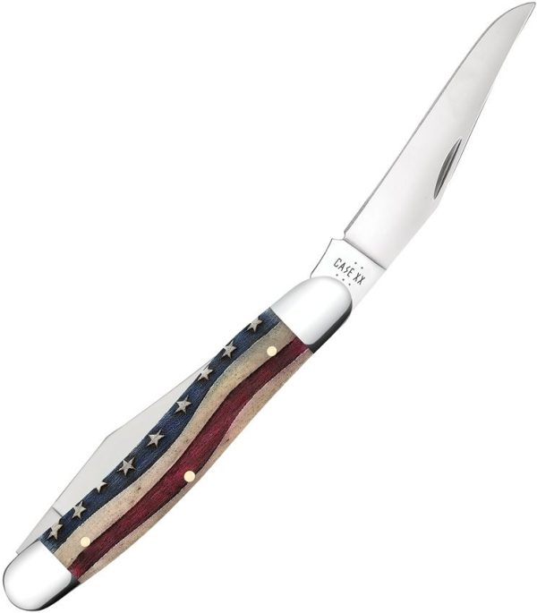 Case Cutlery Muskrat Patriotic Dual Blade