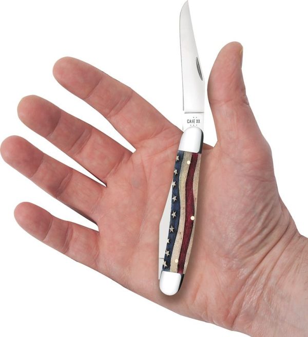 Case Cutlery Muskrat Patriotic Dual Blade