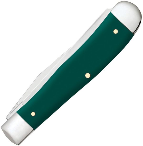 Case Cutlery Trapper Spruce Green Synthetic